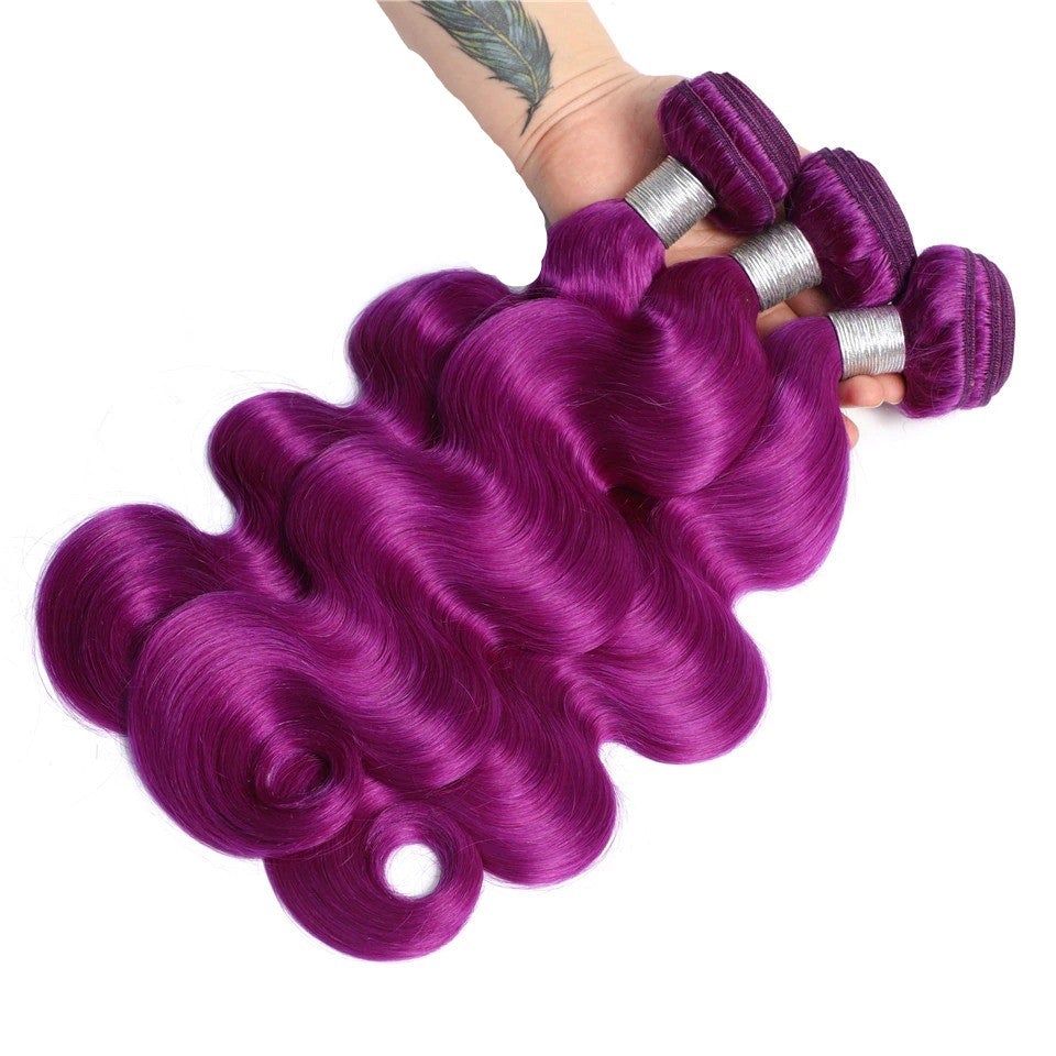 Body Wave 10A Grade Purples 1B/ purple 3/4 BUNDLES with CLOSURES & FR - Mein ShopCerise AlfieBody Wave 10A Grade Purples 1B/ purple 3/4 BUNDLES with CLOSURES & FR