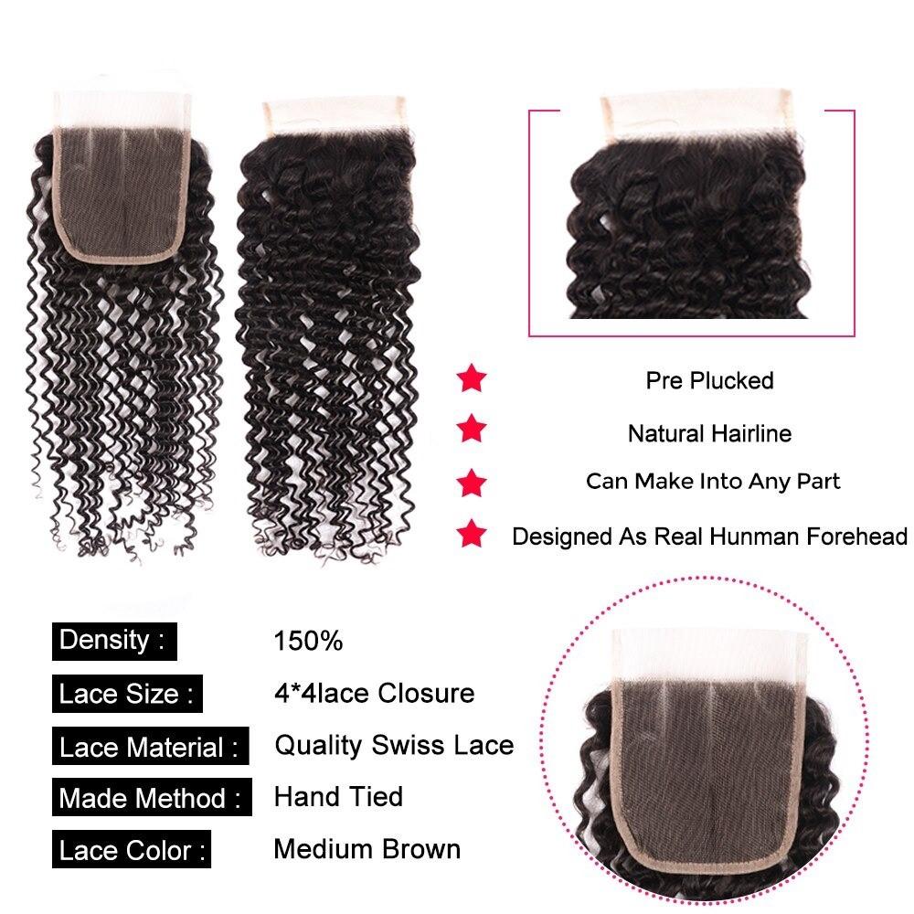 10A Grade Kinky Curly 4x4 Brazilian 5x5 Lace 6x6 Closure Remy Human H - Mein ShopCerise Alfie10A Grade Kinky Curly 4x4 Brazilian 5x5 Lace 6x6 Closure Remy Human H