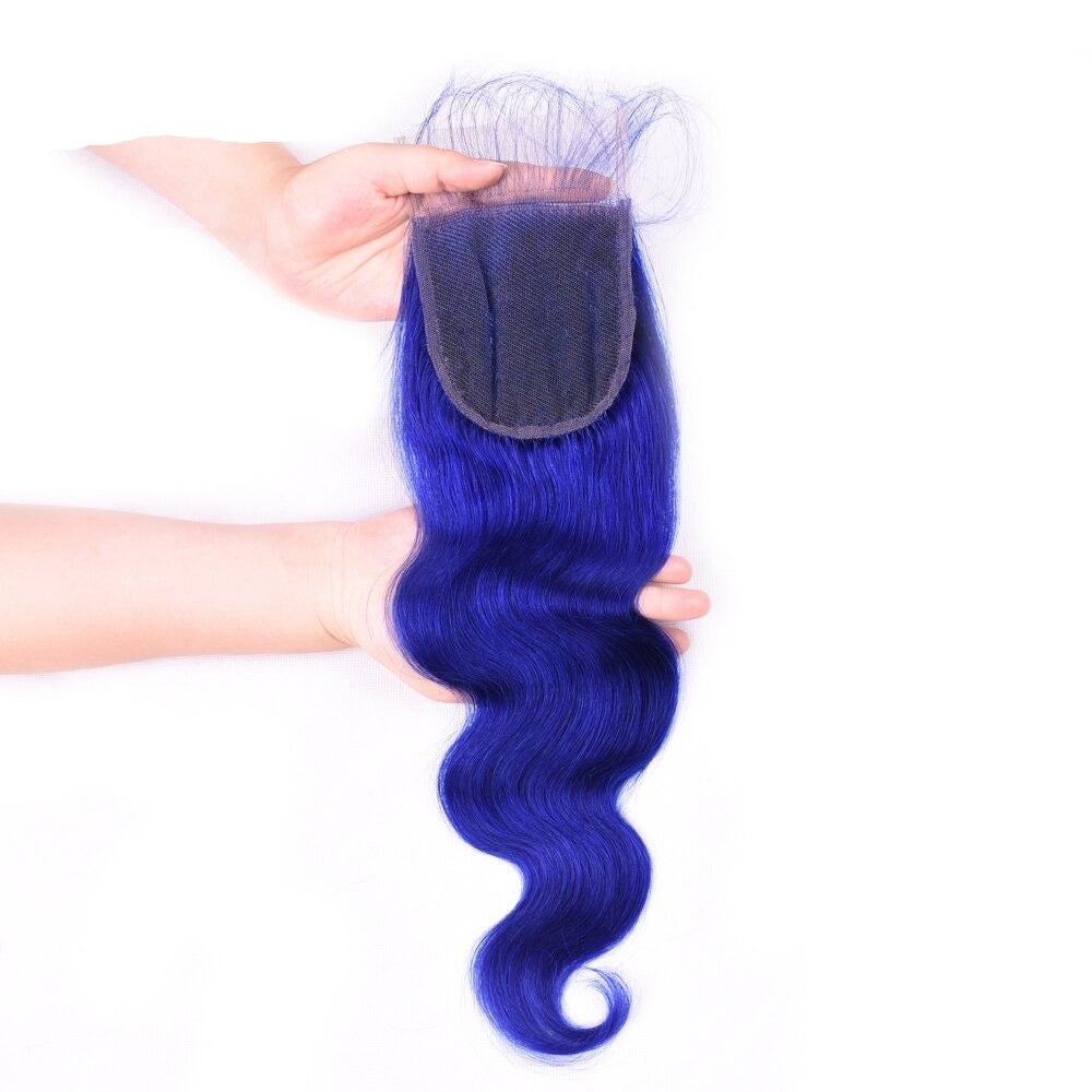10A Grade Blue Body Wave BUNDLES with CLOSURES & FRONTALS 1B/ blue - Mein ShopCerise Alfie10A Grade Blue Body Wave BUNDLES with CLOSURES & FRONTALS 1B/ blue