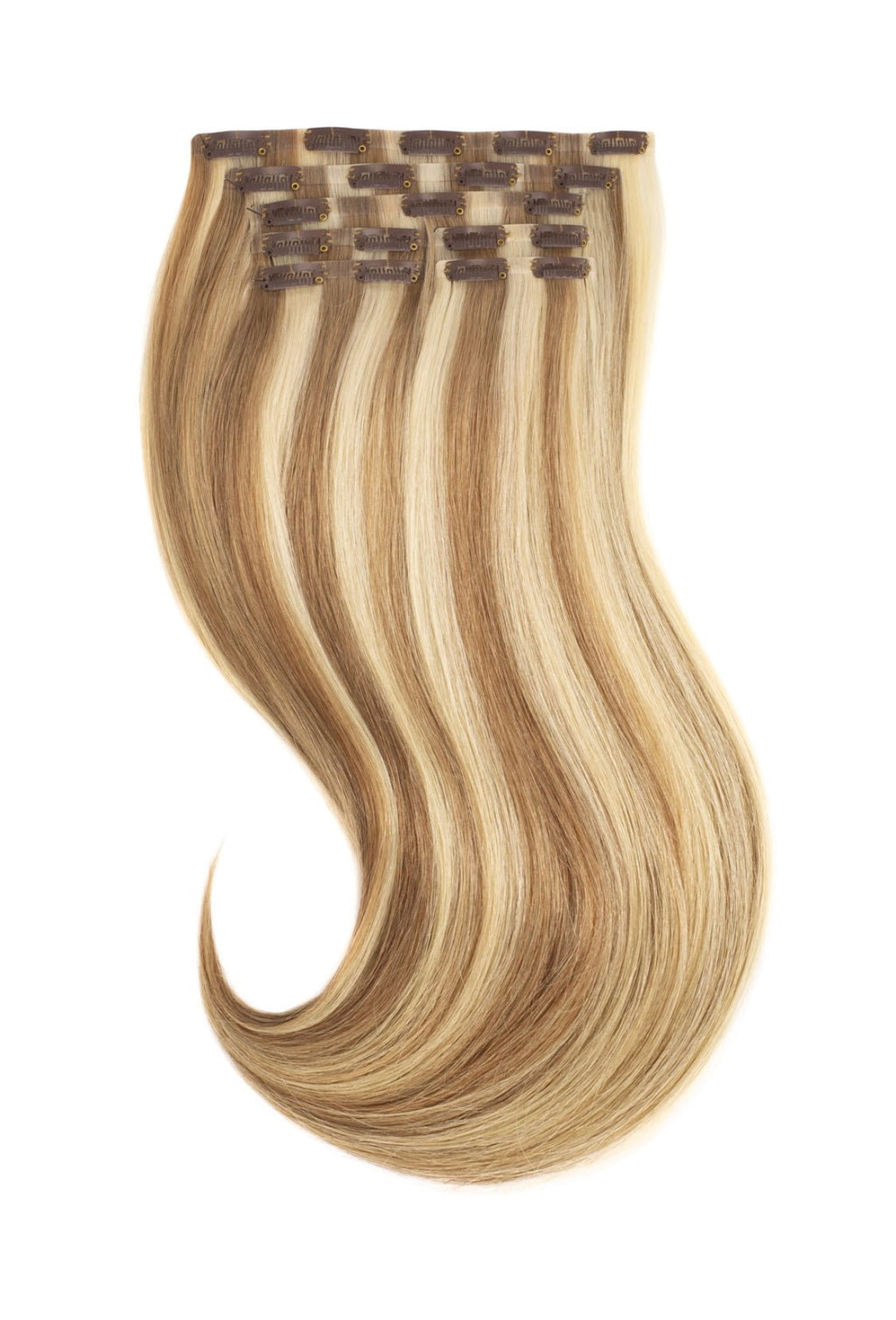 Clip in Extensions Blonde Highlight 18/613 - Mein ShopHairluxx&CoClip in Extensions Blonde Highlight 18/613