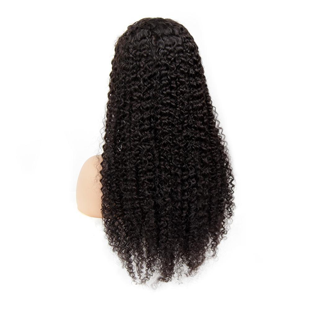 180% Density Full 4x4 Transparent Lace Front Kinky Curly Human Hair Wi - Mein ShopCerise Alfie180% Density Full 4x4 Transparent Lace Front Kinky Curly Human Hair Wi