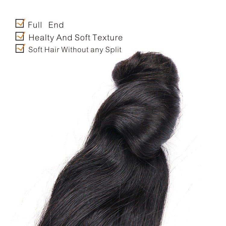 10A Grade Brazilian 3/4 Bundles U6 Bouncy Curl Human Hair bundles with - Mein ShopCerise Alfie10A Grade Brazilian 3/4 Bundles U6 Bouncy Curl Human Hair bundles with