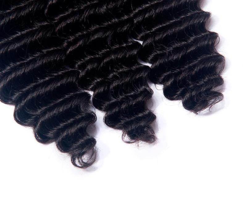 BeuMax 10A Grade 3/4 loose Deep wave bundles with 13x4 Frontal - Mein ShopCerise AlfieBeuMax 10A Grade 3/4 loose Deep wave bundles with 13x4 Frontal