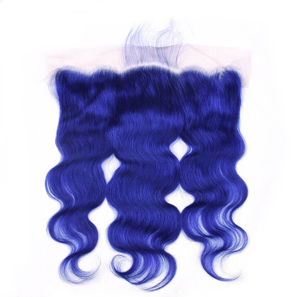 10A Grade Blue Body Wave BUNDLES with CLOSURES & FRONTALS 1B/ blue - Mein ShopCerise Alfie10A Grade Blue Body Wave BUNDLES with CLOSURES & FRONTALS 1B/ blue