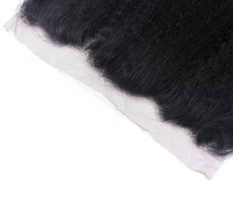 BeuMax 10A Grade 3/4 Kinky Straight bundles with 13x4 Frontal - Mein ShopCerise AlfieBeuMax 10A Grade 3/4 Kinky Straight bundles with 13x4 Frontal