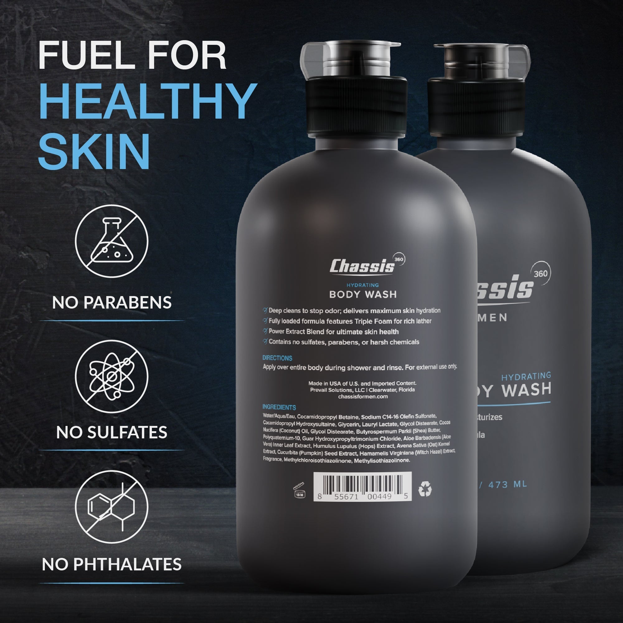 360 Hydrating Body Wash - Mein ShopChassis360 Hydrating Body Wash