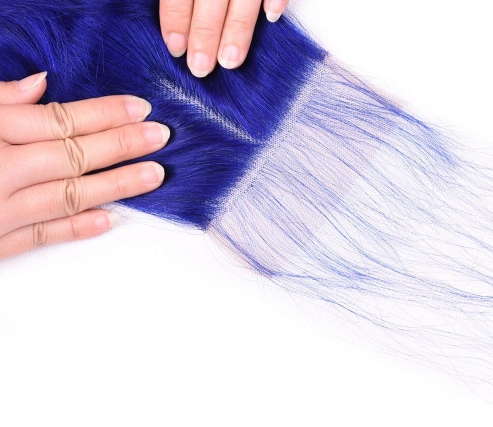 10A Grade Blue Body Wave BUNDLES with CLOSURES & FRONTALS 1B/ blue - Mein ShopCerise Alfie10A Grade Blue Body Wave BUNDLES with CLOSURES & FRONTALS 1B/ blue