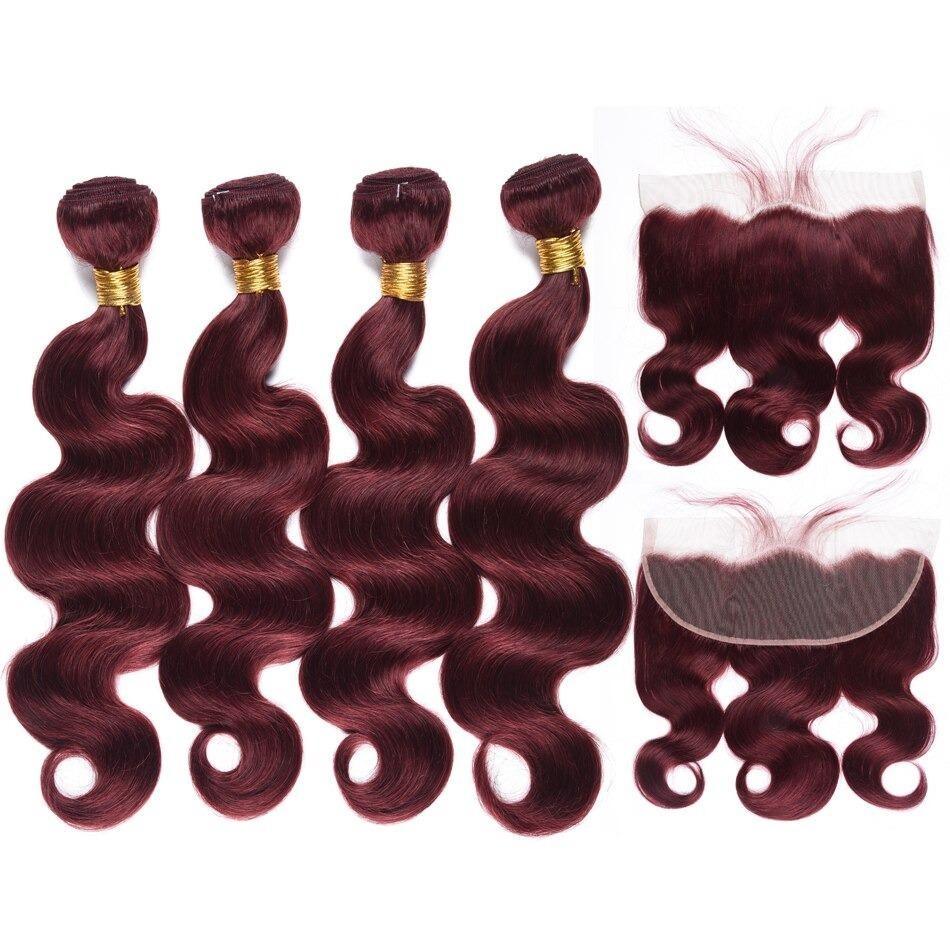 BeuMax 99J Body Wave BUNDLES with CLOSURES & FRONTALS - Mein ShopCerise AlfieBeuMax 99J Body Wave BUNDLES with CLOSURES & FRONTALS