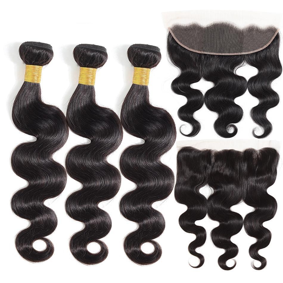 BeuMax 10A Grade 3/4 Body Wave bundles with 13x4 Frontal - Mein ShopCerise AlfieBeuMax 10A Grade 3/4 Body Wave bundles with 13x4 Frontal