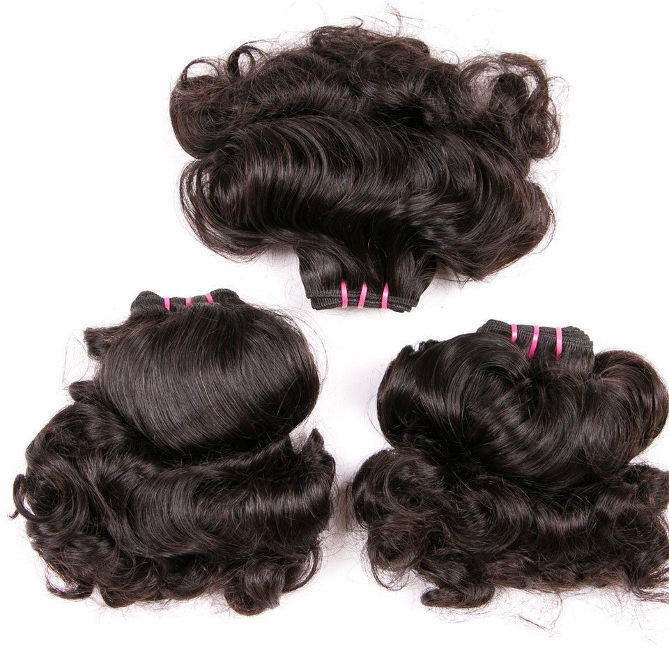 10A Grade 3/4 Magic Curl Fumi Human Hair bundles with 4x4 Closures & 1 - Mein ShopCerise Alfie10A Grade 3/4 Magic Curl Fumi Human Hair bundles with 4x4 Closures & 1