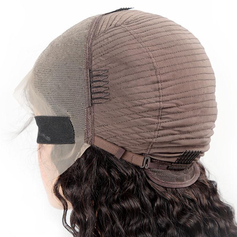 13x4 HD Transparent Lace Front Loose Curly Human Hair Wigs 200% Densit - Mein ShopCerise Alfie13x4 HD Transparent Lace Front Loose Curly Human Hair Wigs 200% Densit