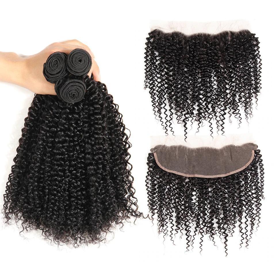 BeuMax 10A Grade 3/4 Kinky Curl bundles with 13x4 Frontal - Mein ShopCerise AlfieBeuMax 10A Grade 3/4 Kinky Curl bundles with 13x4 Frontal