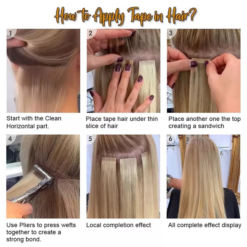 Double Pull Full Virgin Real 50g Hair Extension Long With Weft - Mein ShopCrimson MedeaDouble Pull Full Virgin Real 50g Hair Extension Long With Weft