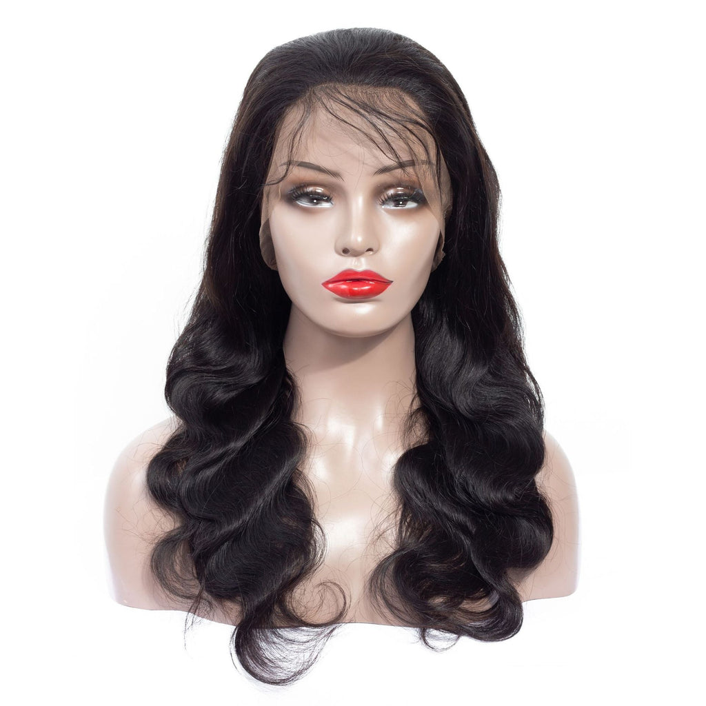 13x4 HD Transparent Lace Frontal Body Wave Human Hair Wigs 200% Densit - Mein ShopCerise Alfie13x4 HD Transparent Lace Frontal Body Wave Human Hair Wigs 200% Densit