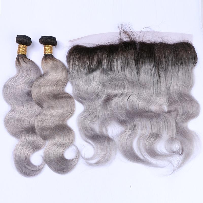 Gray 10A Grade Silver 1B/ Silver 3/4 Body Wave BUNDLES with CLOSURES - Mein ShopCerise AlfieGray 10A Grade Silver 1B/ Silver 3/4 Body Wave BUNDLES with CLOSURES