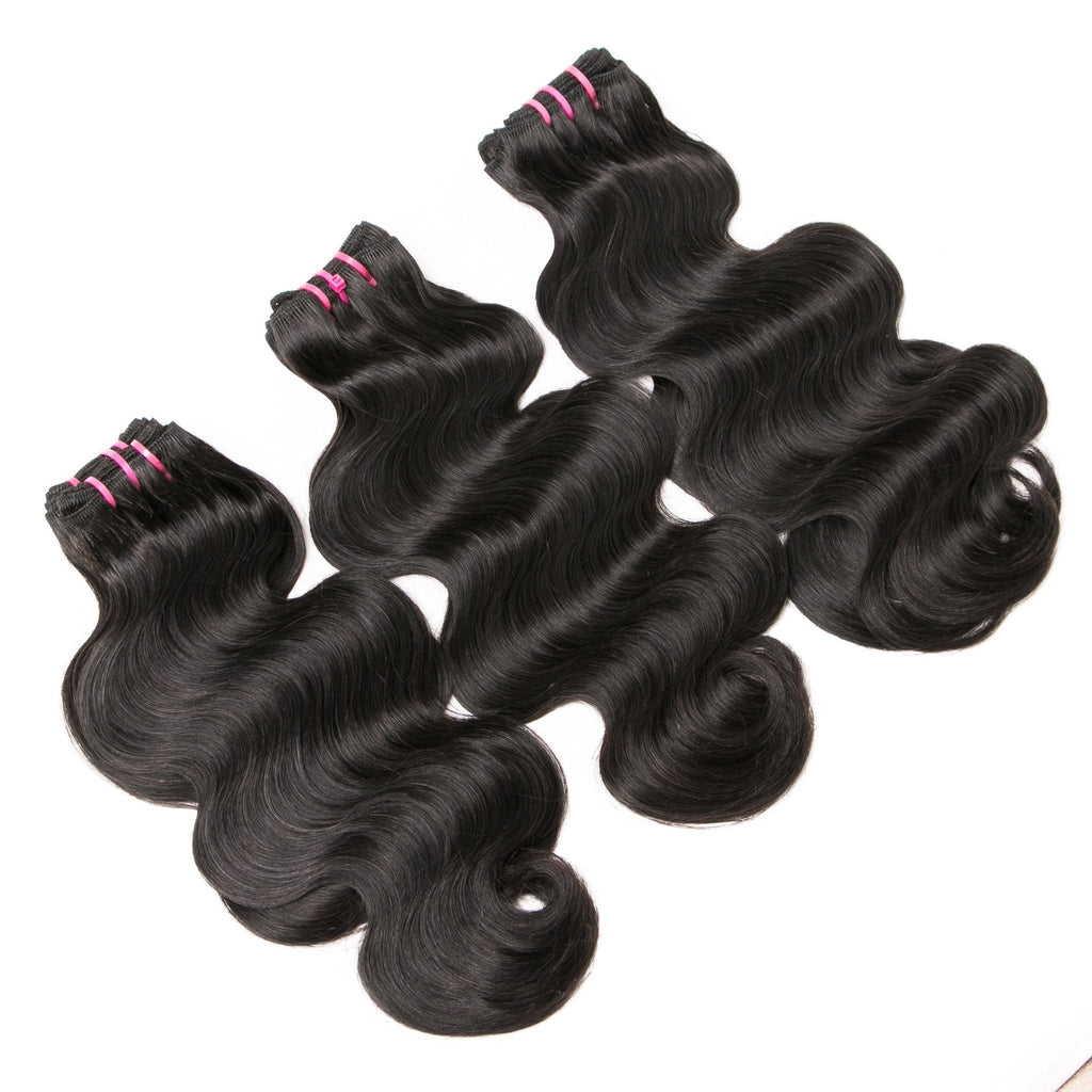Beumax Double Drawn 12A Grade Body Wave BUNDLES with CLOSURES & - Mein ShopCerise AlfieBeumax Double Drawn 12A Grade Body Wave BUNDLES with CLOSURES &