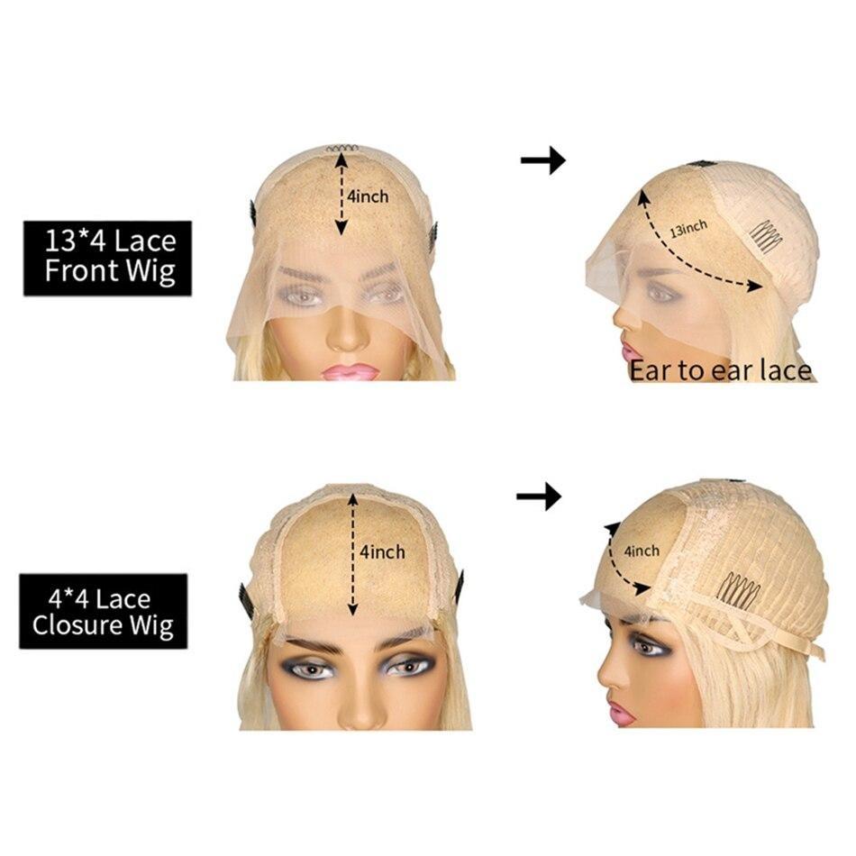 200% Density Kinky Straight 613 Blonde 13x4 Lace 13x6 Frontal Wigs - Mein ShopCerise Alfie200% Density Kinky Straight 613 Blonde 13x4 Lace 13x6 Frontal Wigs