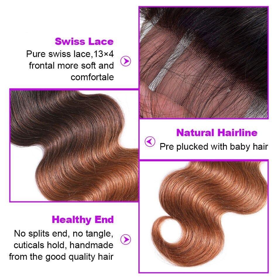 10A Grade 1B/4/30 Body Wave 1B/4/27 BUNDLES with CLOSURES & FRONTALS - Mein ShopCerise Alfie10A Grade 1B/4/30 Body Wave 1B/4/27 BUNDLES with CLOSURES & FRONTALS