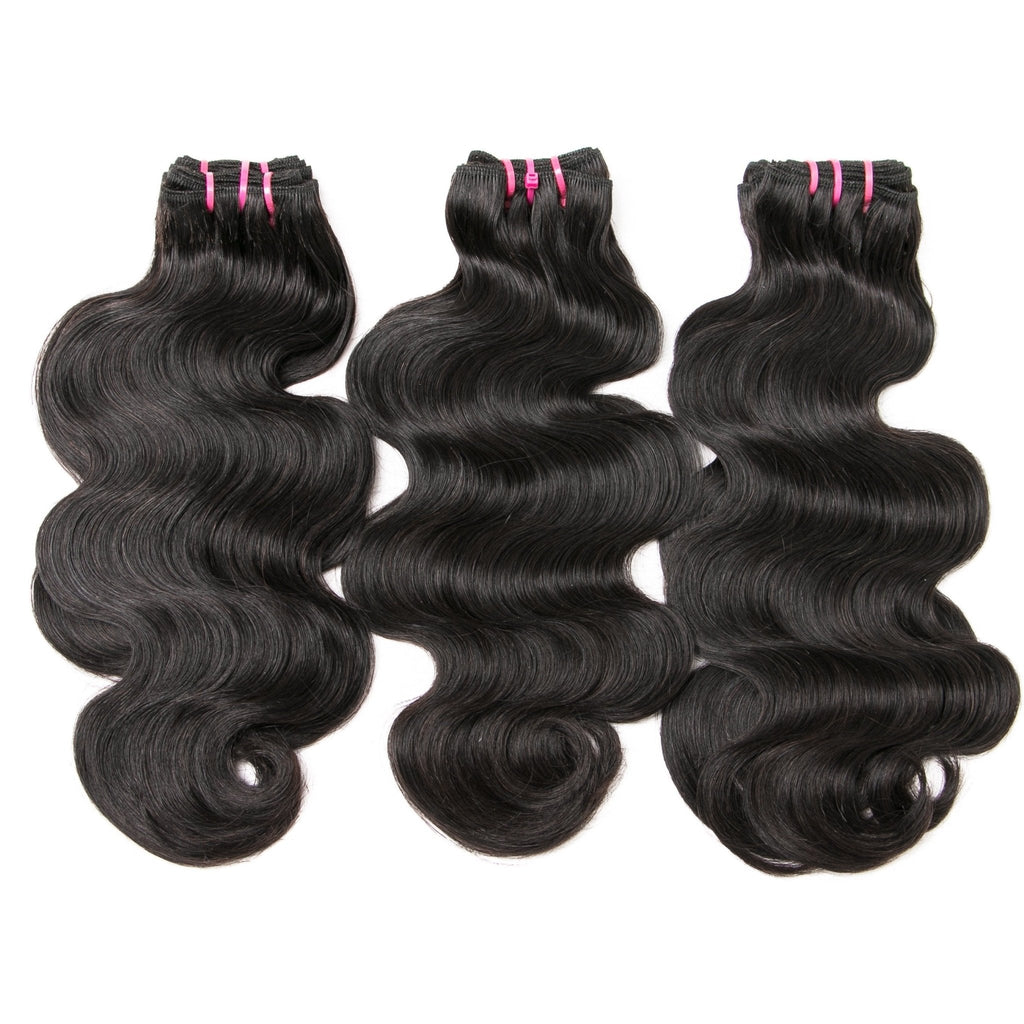 Beumax Double Drawn 12A Grade Body Wave BUNDLES with CLOSURES & - Mein ShopCerise AlfieBeumax Double Drawn 12A Grade Body Wave BUNDLES with CLOSURES &