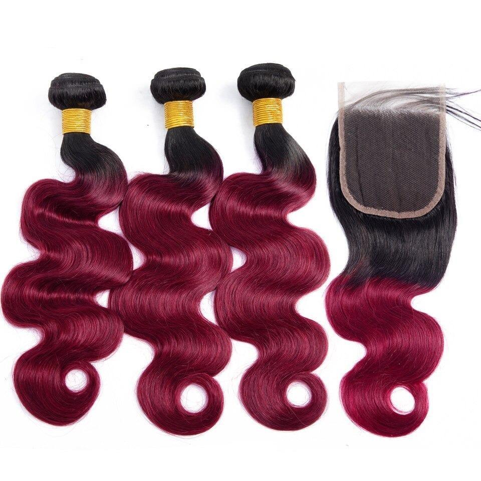 BeuMax 1B Burgundy Body Wave BUNDLES with CLOSURES & FRONTALS - Mein ShopCerise AlfieBeuMax 1B Burgundy Body Wave BUNDLES with CLOSURES & FRONTALS