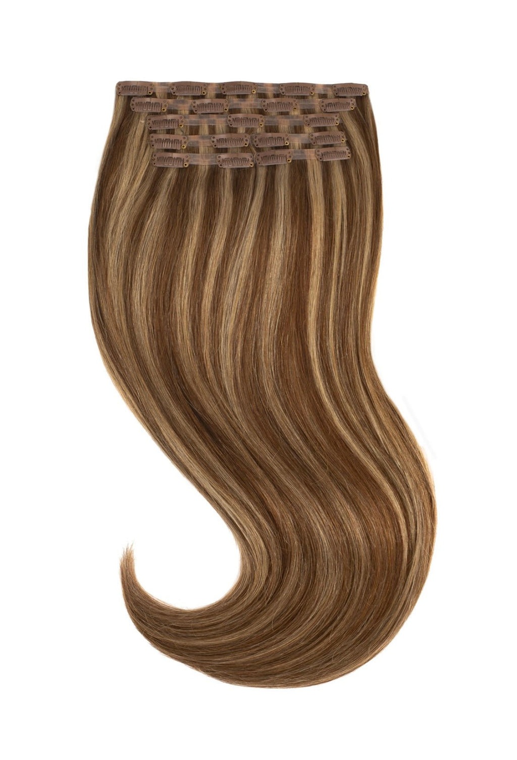 Clip In Extensions Dark Highlight 4/27 - Mein ShopHairluxx&CoClip In Extensions Dark Highlight 4/27