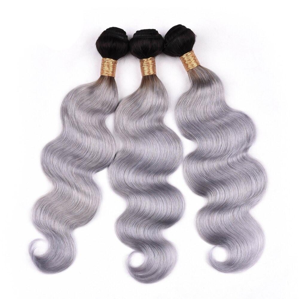 Gray 10A Grade Silver 1B/ Silver 3/4 Body Wave BUNDLES with CLOSURES - Mein ShopCerise AlfieGray 10A Grade Silver 1B/ Silver 3/4 Body Wave BUNDLES with CLOSURES