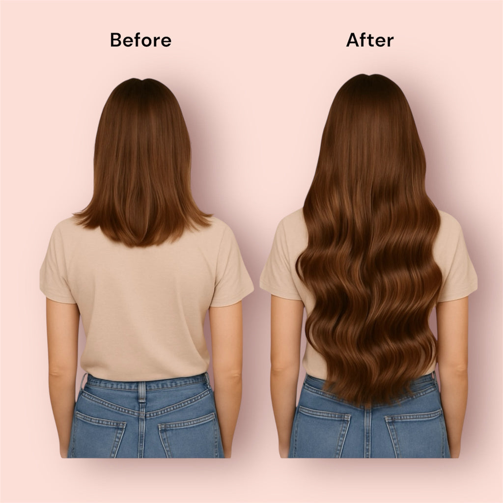 Clip In Extensions Brown 2 - Mein ShopHairluxx&CoClip In Extensions Brown 2