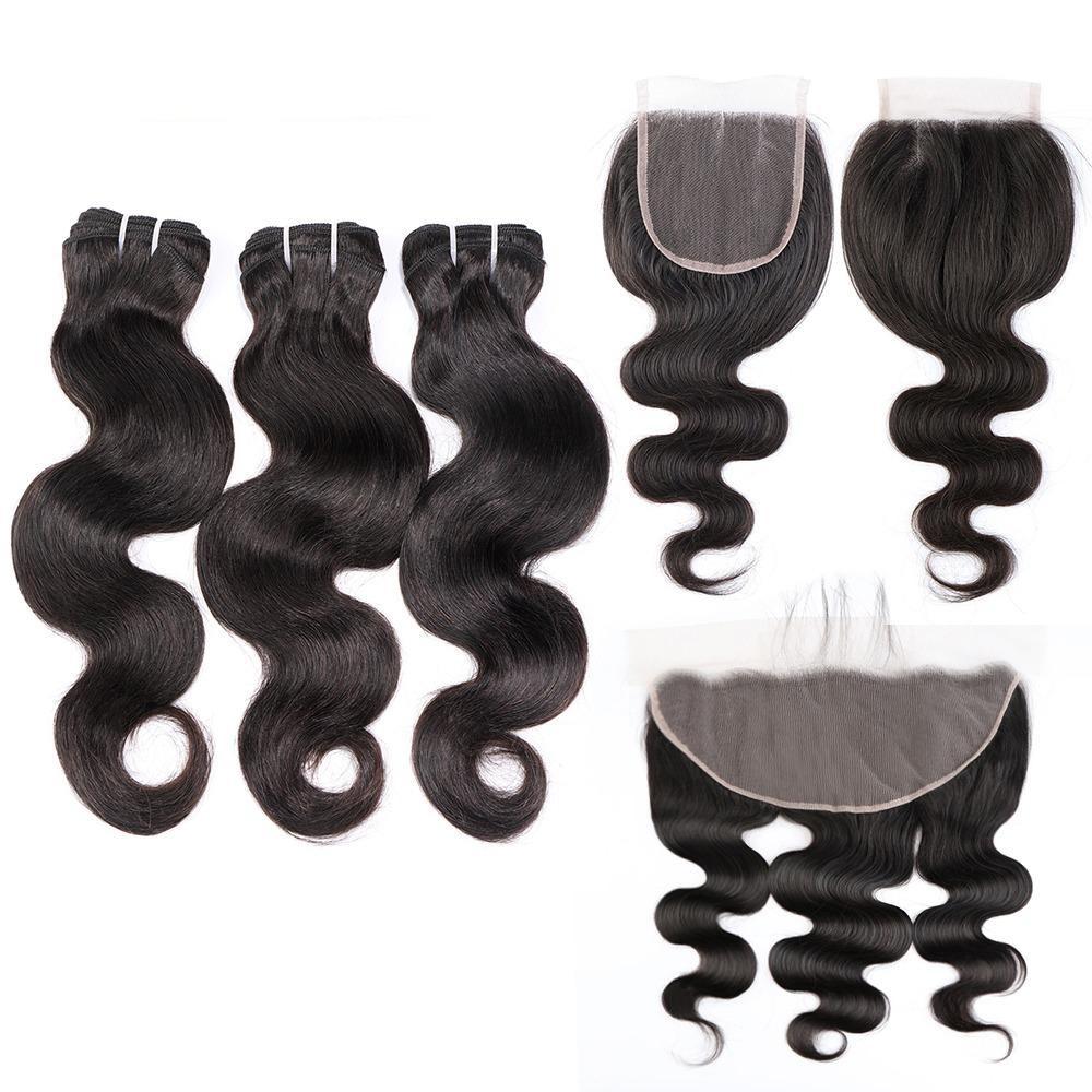 Beumax Double Drawn 12A Grade Body Wave BUNDLES with CLOSURES & - Mein ShopCerise AlfieBeumax Double Drawn 12A Grade Body Wave BUNDLES with CLOSURES &