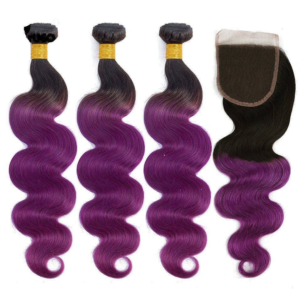 Body Wave 10A Grade Purples 1B/ purple 3/4 BUNDLES with CLOSURES & FR - Mein ShopCerise AlfieBody Wave 10A Grade Purples 1B/ purple 3/4 BUNDLES with CLOSURES & FR