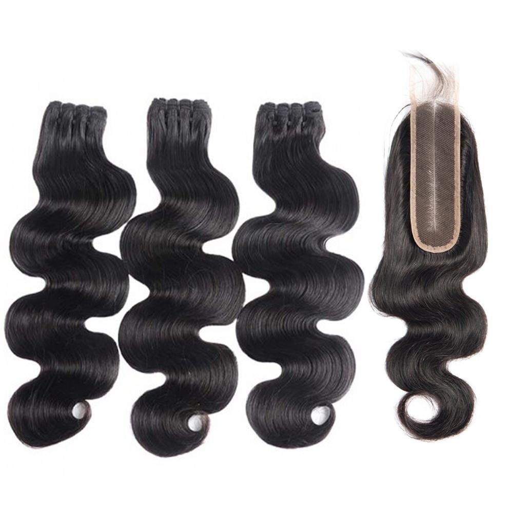 Beumax Double Drawn 12A Grade Body Wave BUNDLES with CLOSURES & - Mein ShopCerise AlfieBeumax Double Drawn 12A Grade Body Wave BUNDLES with CLOSURES &