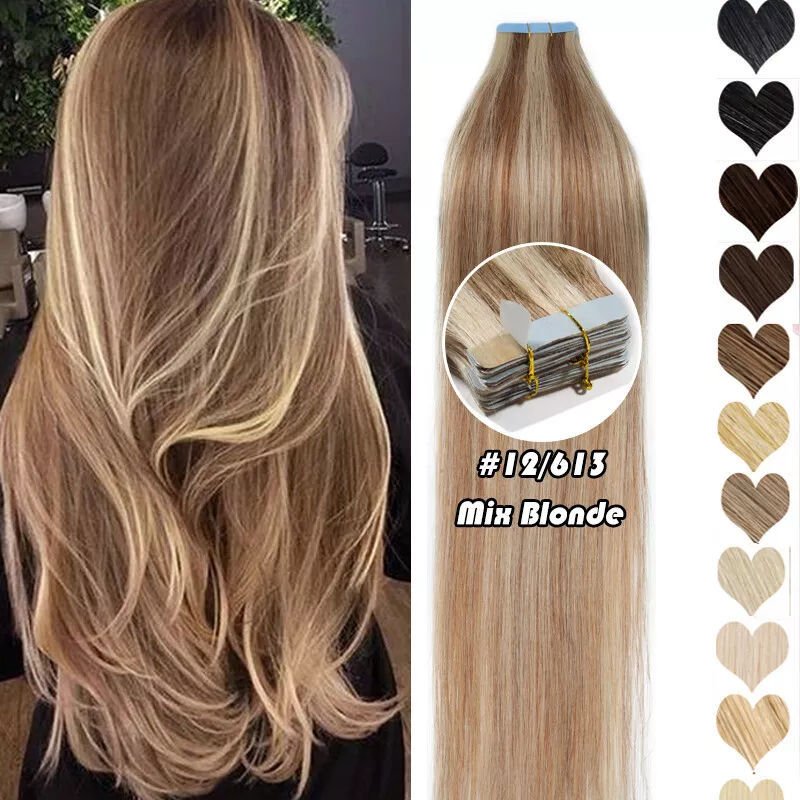 Double Pull Full Virgin Real 50g Hair Extension Long With Weft - Mein ShopCrimson MedeaDouble Pull Full Virgin Real 50g Hair Extension Long With Weft