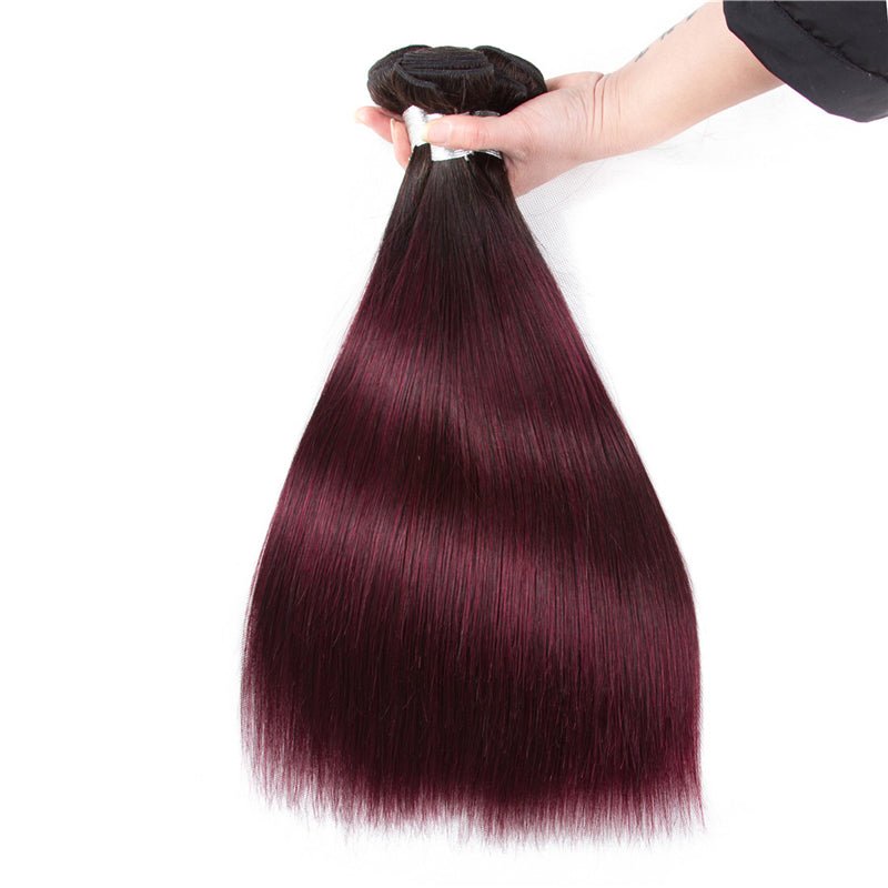 10A Grade 99j Straight Hair 1B/99J BUNDLES with 4x4 CLOSURES & FRONT - Mein ShopCerise Alfie10A Grade 99j Straight Hair 1B/99J BUNDLES with 4x4 CLOSURES & FRONT