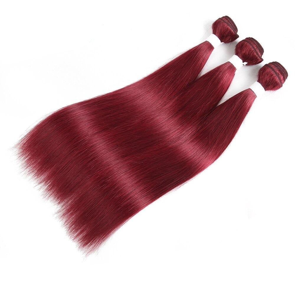 Burgundy 10A Grade 3/4 Straight 1B/Burgundy BUNDLES with CLOSURES & F - Mein ShopCerise AlfieBurgundy 10A Grade 3/4 Straight 1B/Burgundy BUNDLES with CLOSURES & F