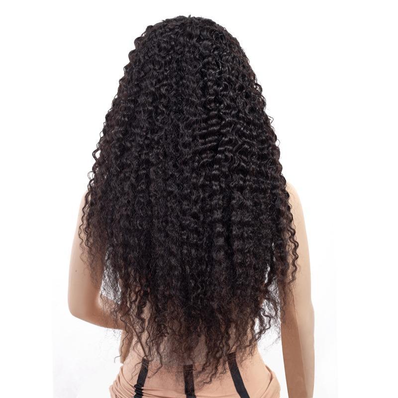 Jerry Curl 13x6 Transparent Lace Frontal Brazilian Human Hair Wigs - Mein ShopCerise AlfieJerry Curl 13x6 Transparent Lace Frontal Brazilian Human Hair Wigs