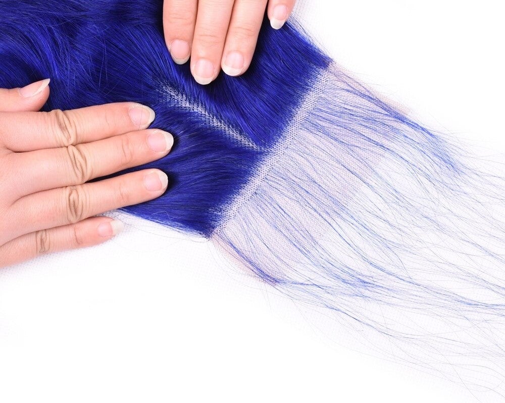 10A Grade Blue Body Wave BUNDLES with CLOSURES & FRONTALS 1B/ blue - Mein ShopCerise Alfie10A Grade Blue Body Wave BUNDLES with CLOSURES & FRONTALS 1B/ blue