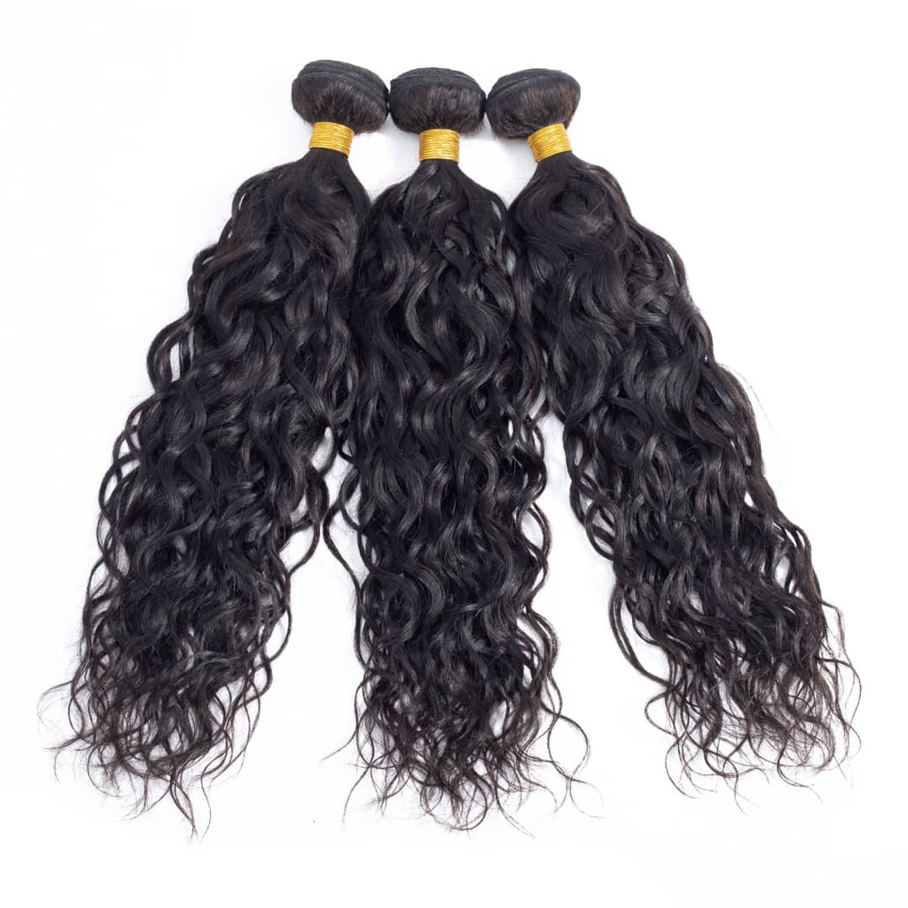 BeuMax 10A Grade 3/4 Water Wave bundles with 13x4 Frontal - Mein ShopCerise AlfieBeuMax 10A Grade 3/4 Water Wave bundles with 13x4 Frontal