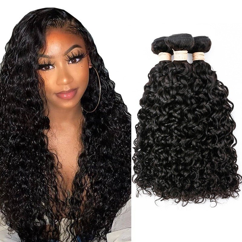 10A Grade 1/3/4 Jerry Curl Weave Brazilian Human Hair Extension Bundle - Mein ShopCerise Alfie10A Grade 1/3/4 Jerry Curl Weave Brazilian Human Hair Extension Bundle