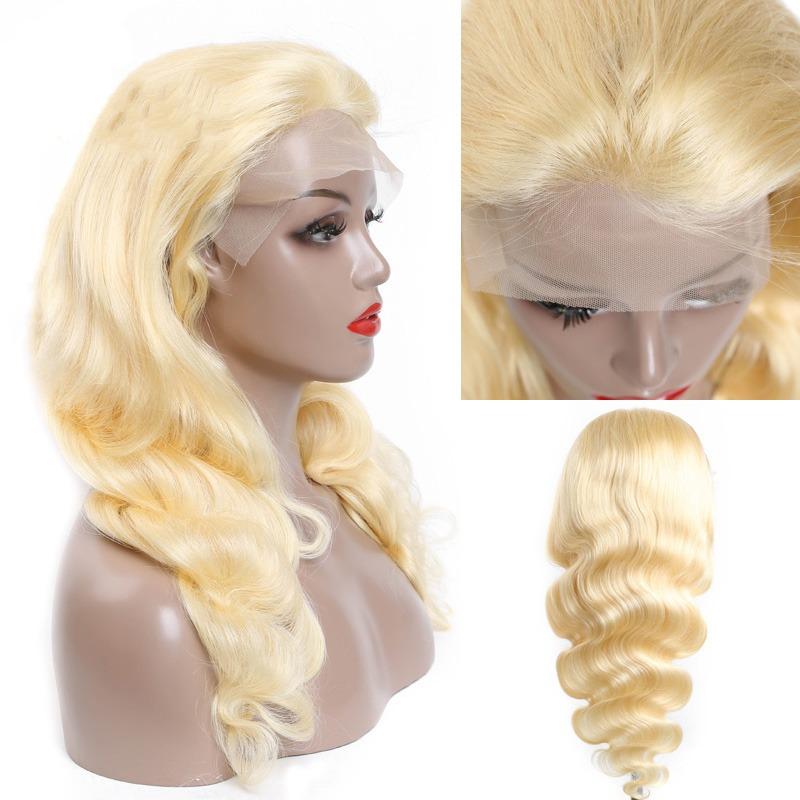 Body Wave 613 Transparent Lace 13x4 Frontal Wig 4x4 Closure Wig 13x6x1 - Mein ShopCerise AlfieBody Wave 613 Transparent Lace 13x4 Frontal Wig 4x4 Closure Wig 13x6x1