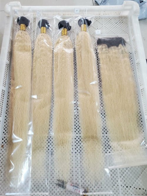 1B/613 Kinky Straight 3/4 BUNDLES with CLOSURES & FRONTALS 613 Bundl - Mein ShopCerise Alfie1B/613 Kinky Straight 3/4 BUNDLES with CLOSURES & FRONTALS 613 Bundl