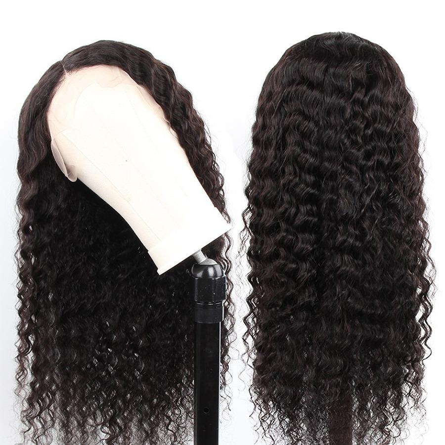 Deep Wave 13x6 Transparent Lace Frontal Brazilian Human Hair Wigs - Mein ShopCerise AlfieDeep Wave 13x6 Transparent Lace Frontal Brazilian Human Hair Wigs