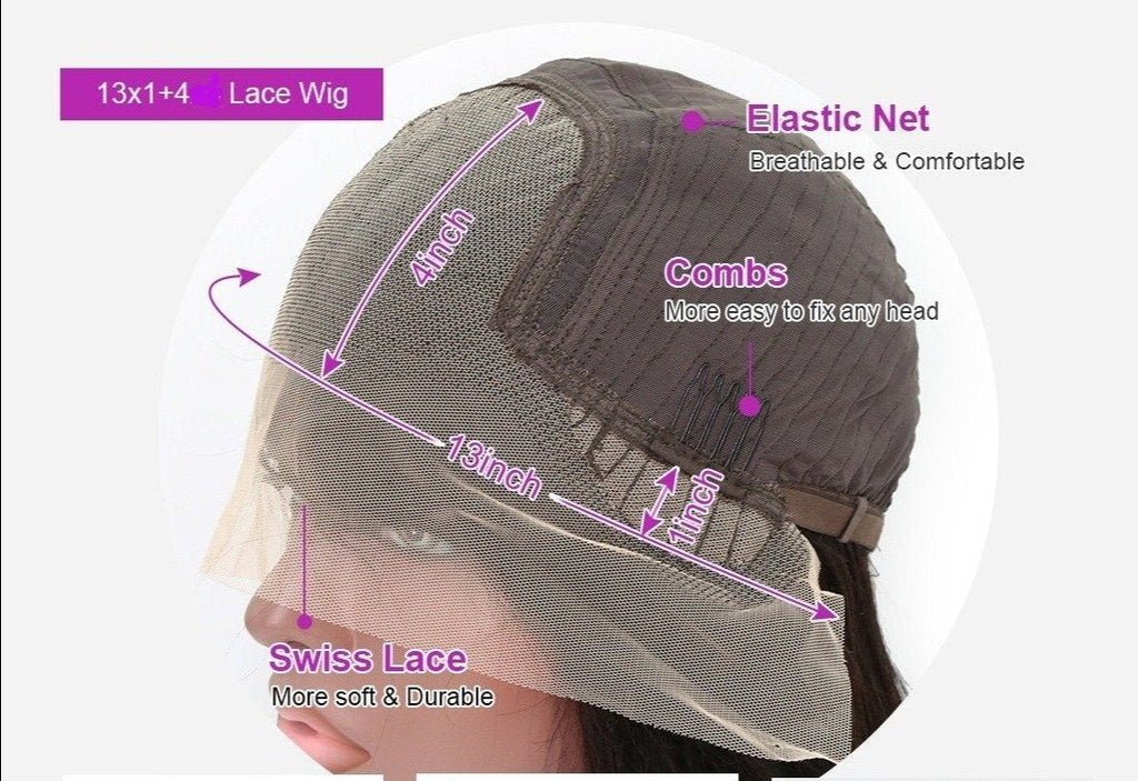 13x1x4 Loose Deep Wave 13x1x6 T part Lace Transparent Human Hair Wigs - Mein ShopCerise Alfie13x1x4 Loose Deep Wave 13x1x6 T part Lace Transparent Human Hair Wigs