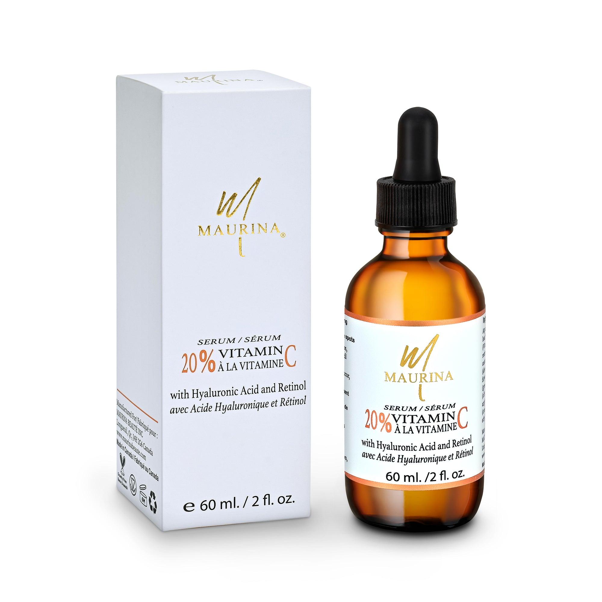 Face Serum - 20% Vitamin C Serum With Hyaluronic Acid And Retinol - Mein ShopOrchid ZeusFace Serum - 20% Vitamin C Serum With Hyaluronic Acid And Retinol