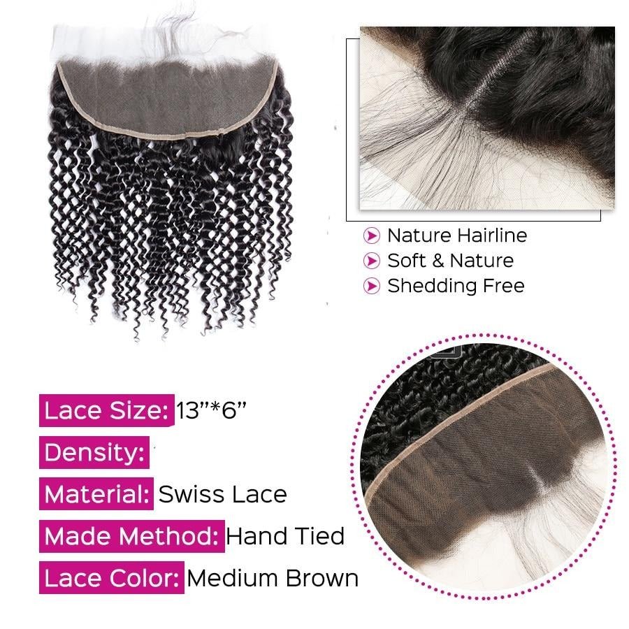 10A Grade 3/4 Kinky Curly Human Hair bundles with 4x4 Closures & 13x4 - Mein ShopCerise Alfie10A Grade 3/4 Kinky Curly Human Hair bundles with 4x4 Closures & 13x4