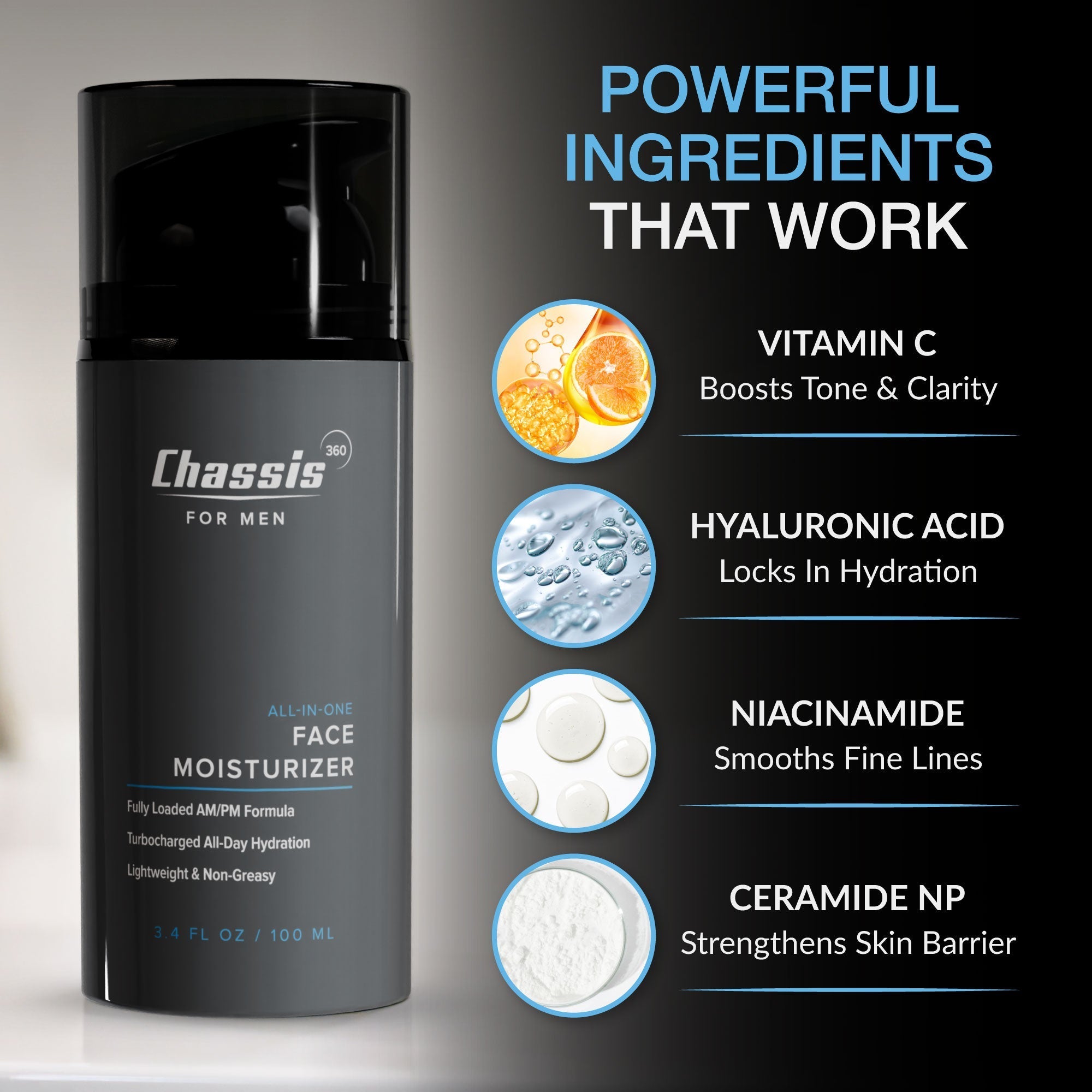 360 All - In - One Face Moisturizer - Mein ShopChassis360 All - In - One Face Moisturizer