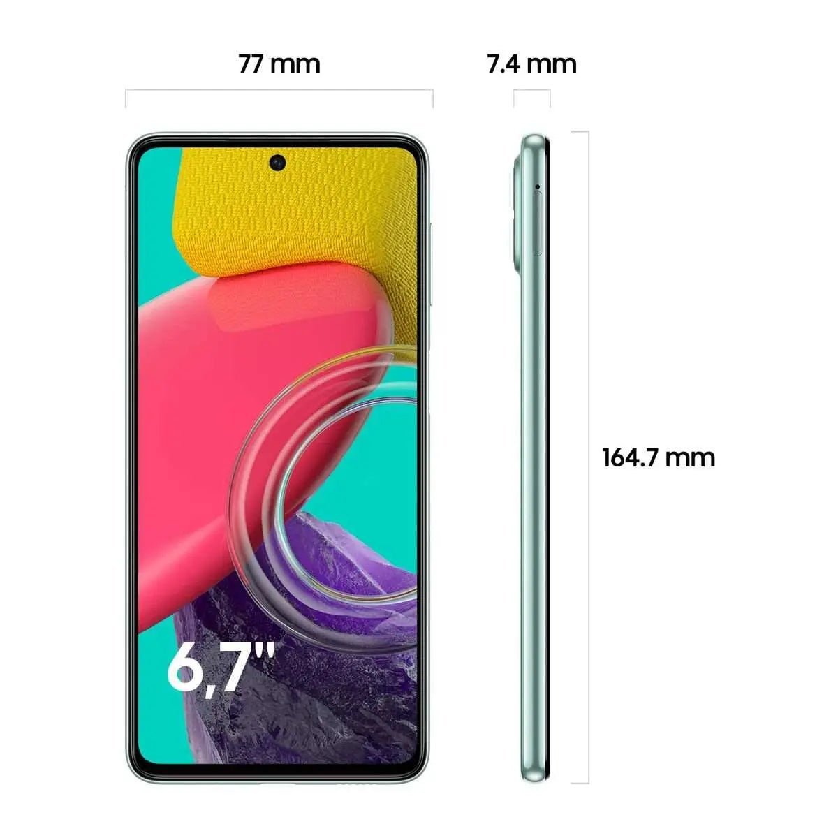 Smartphone Samsung SM - M536BZGGEUB Green 8 GB RAM 6,7" - Mein ShopBigbuySmartphone Samsung SM - M536BZGGEUB Green 8 GB RAM 6,7" Bigbuy