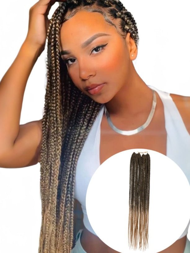 Box Braids Crochet Hair Medium Box Braid Pre - Looped - Only Self Pickup - Mein ShopCrimson MedeaBox Braids Crochet Hair Medium Box Braid Pre - Looped - Only Self Pickup