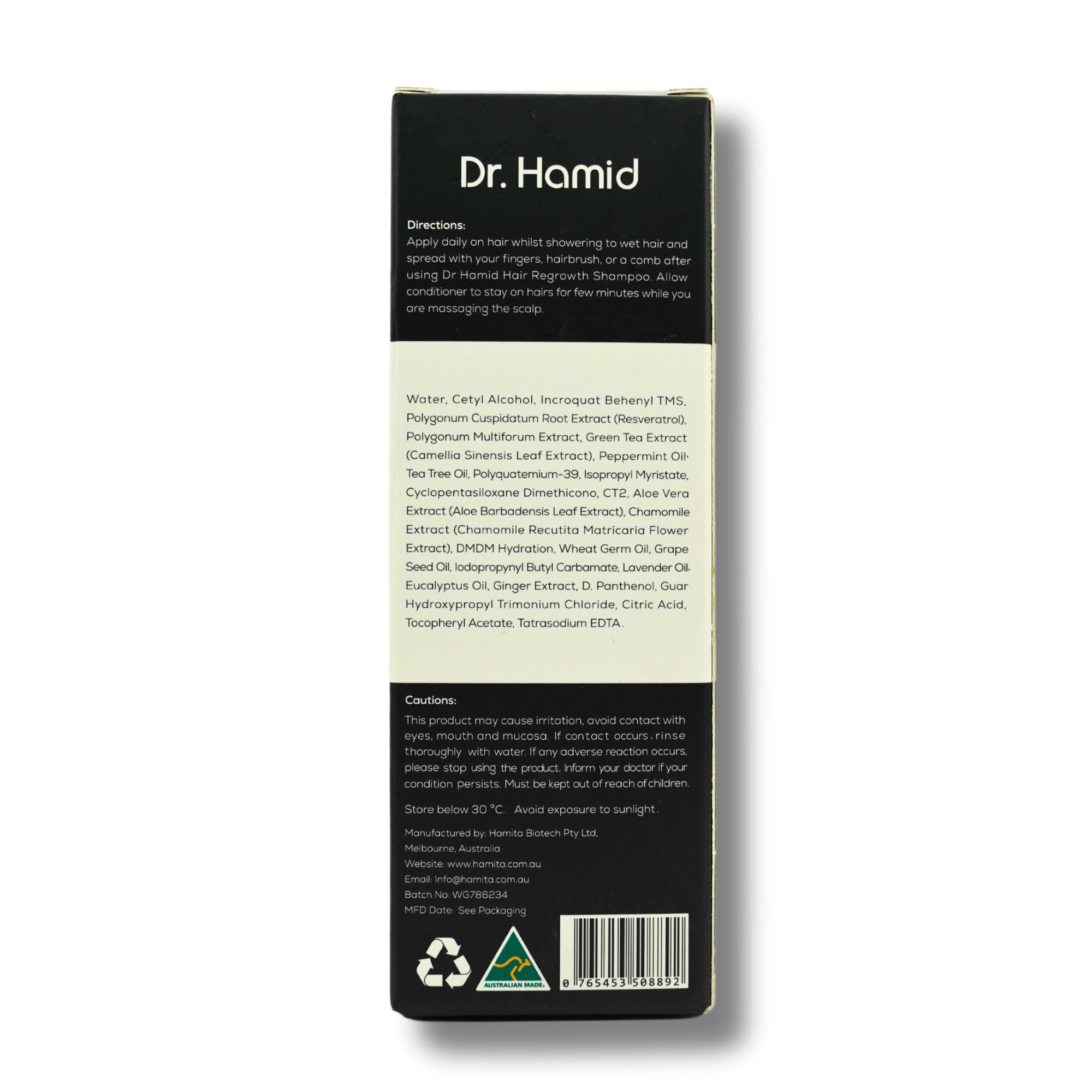 Conditioner (Hair Care & Growth) 500ml - Mein ShopHamita Trading Pty LtdConditioner (Hair Care & Growth) 500ml