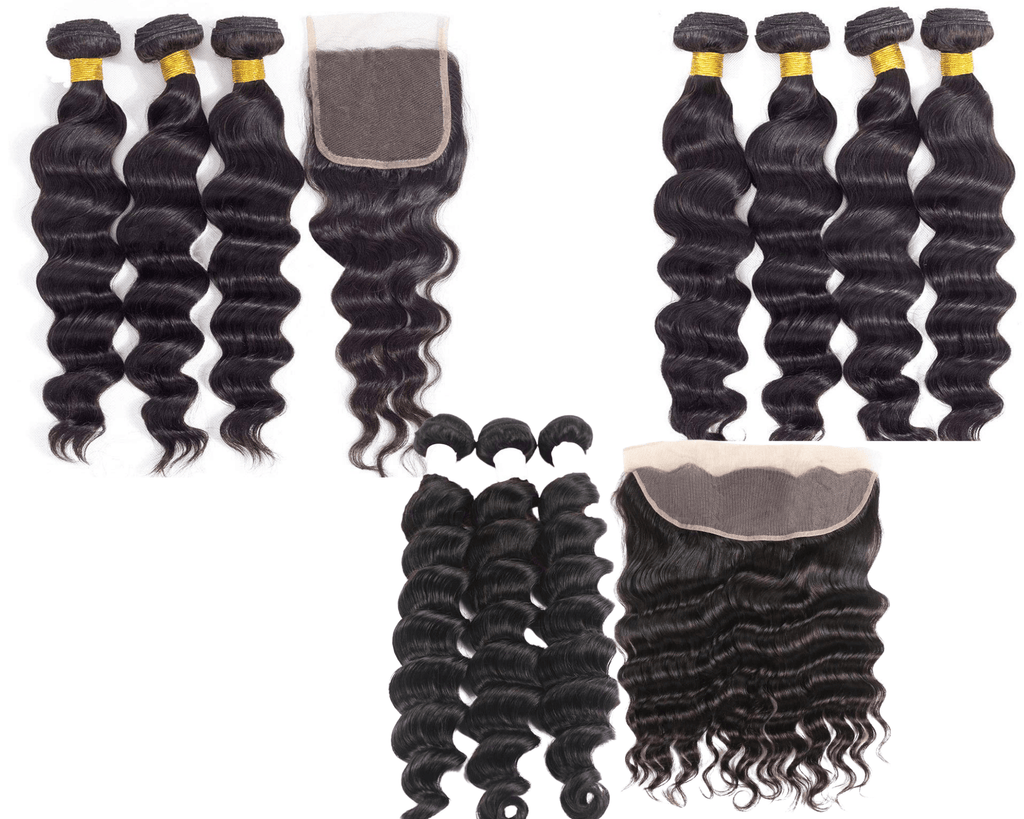 10A Grade 3/4 Loose Body Wave bundles with 4x4 Closures &13x4 Frontal - Mein ShopCerise Alfie10A Grade 3/4 Loose Body Wave bundles with 4x4 Closures &13x4 Frontal