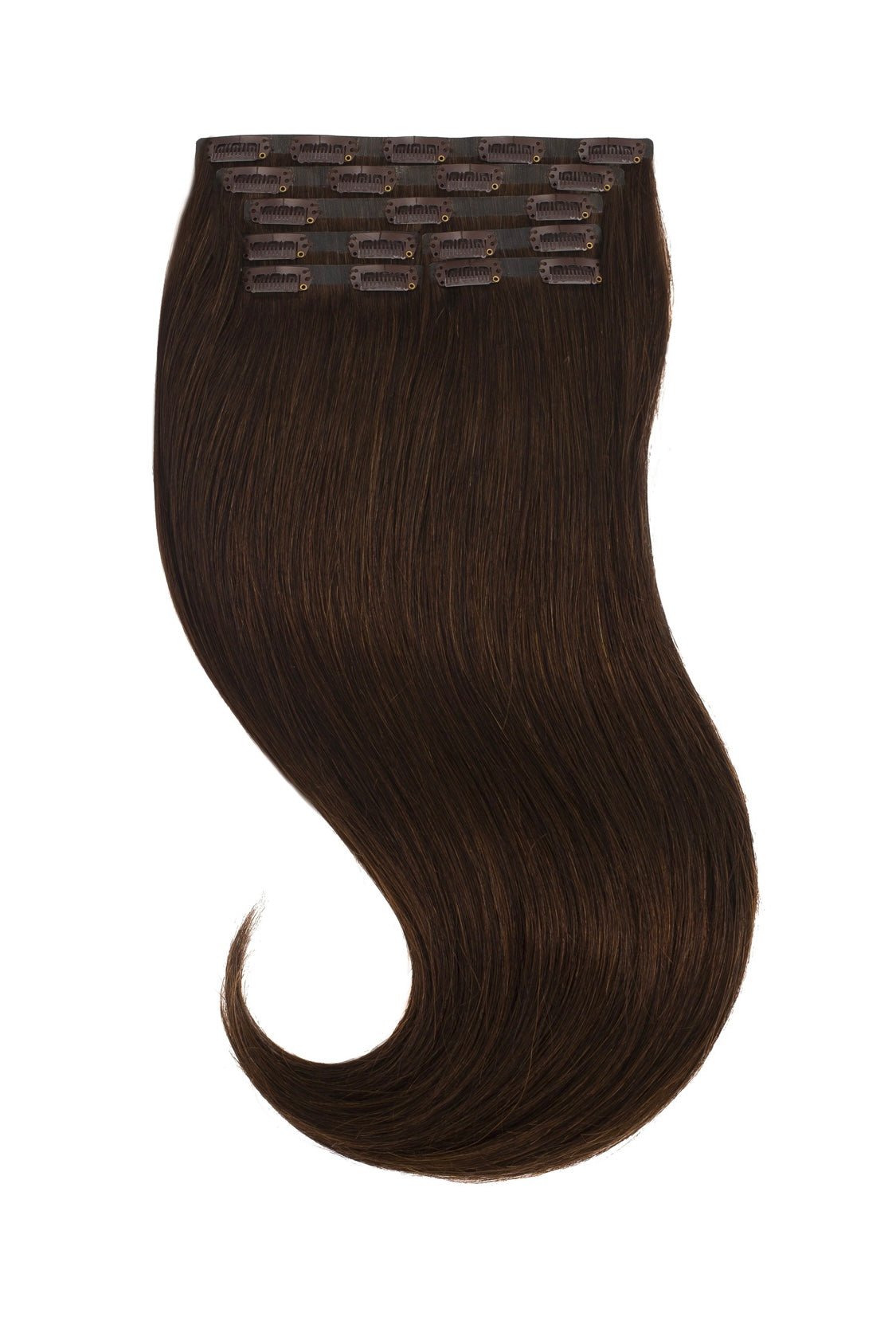 Clip In Extensions Brown 2 - Mein ShopHairluxx&CoClip In Extensions Brown 2