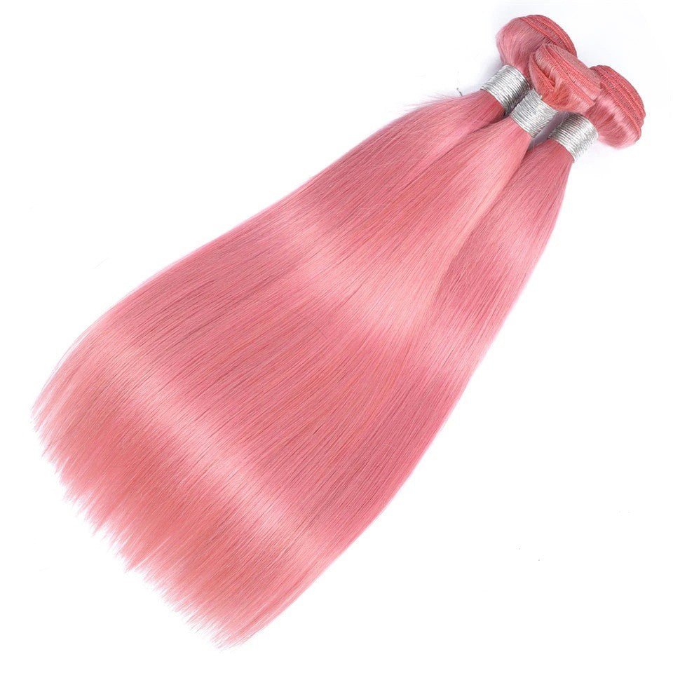 Pink 10A Grade 1B/Pink Straight 3/4 BUNDLES with CLOSURES & FRONTALS - Mein ShopCerise AlfiePink 10A Grade 1B/Pink Straight 3/4 BUNDLES with CLOSURES & FRONTALS